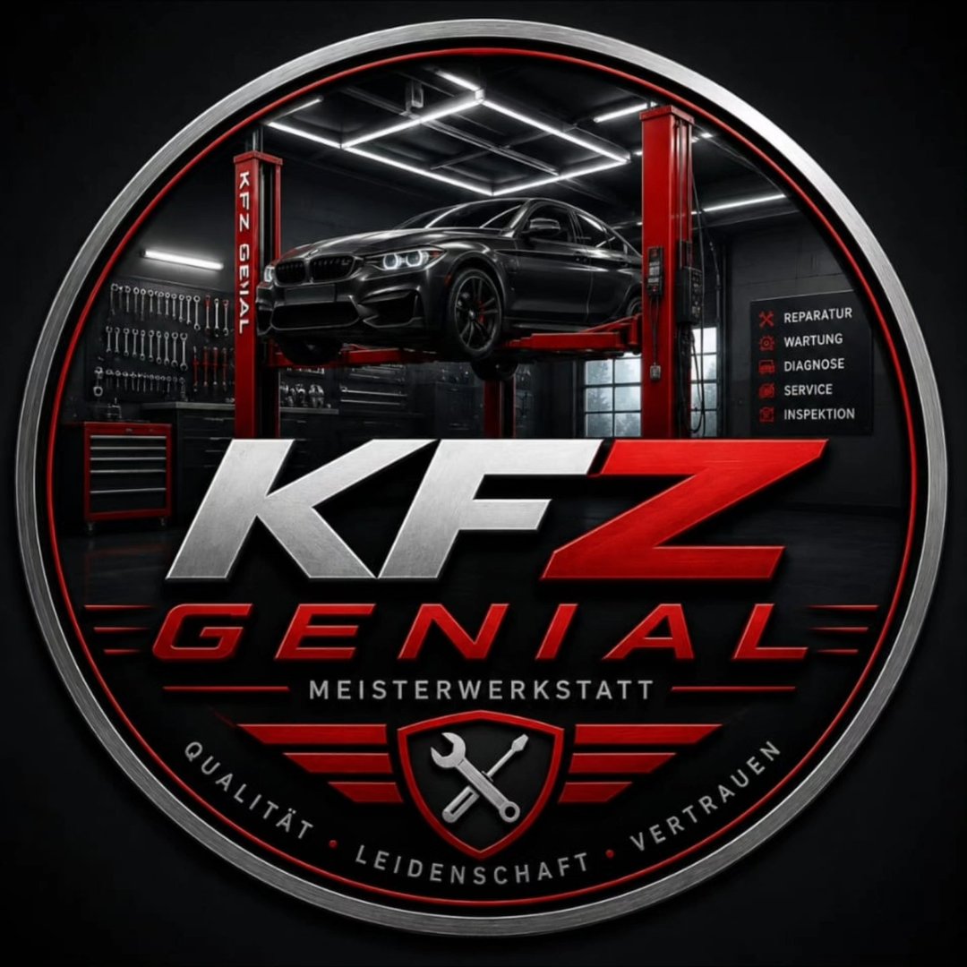 KFZ GENIAL Meisterwerkstatt Logo